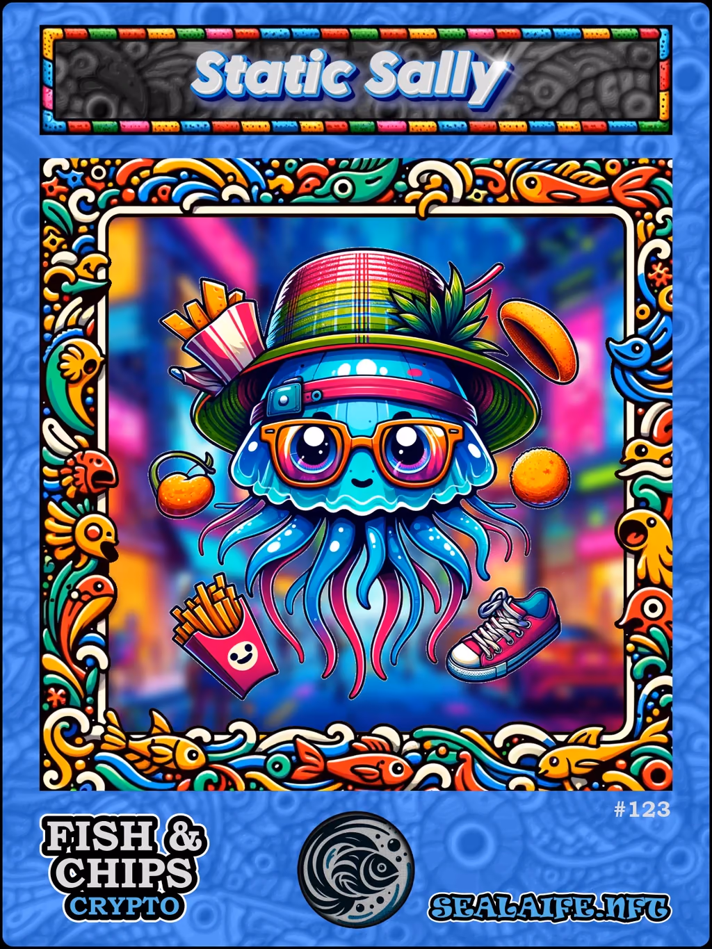 Static Sally SeaLaife Creature NFT
