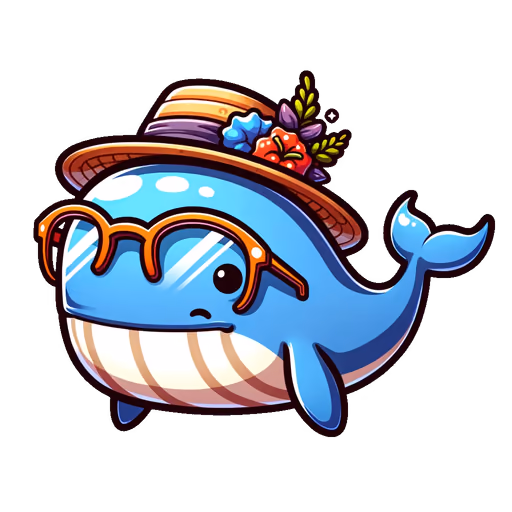 Whale creature in first place